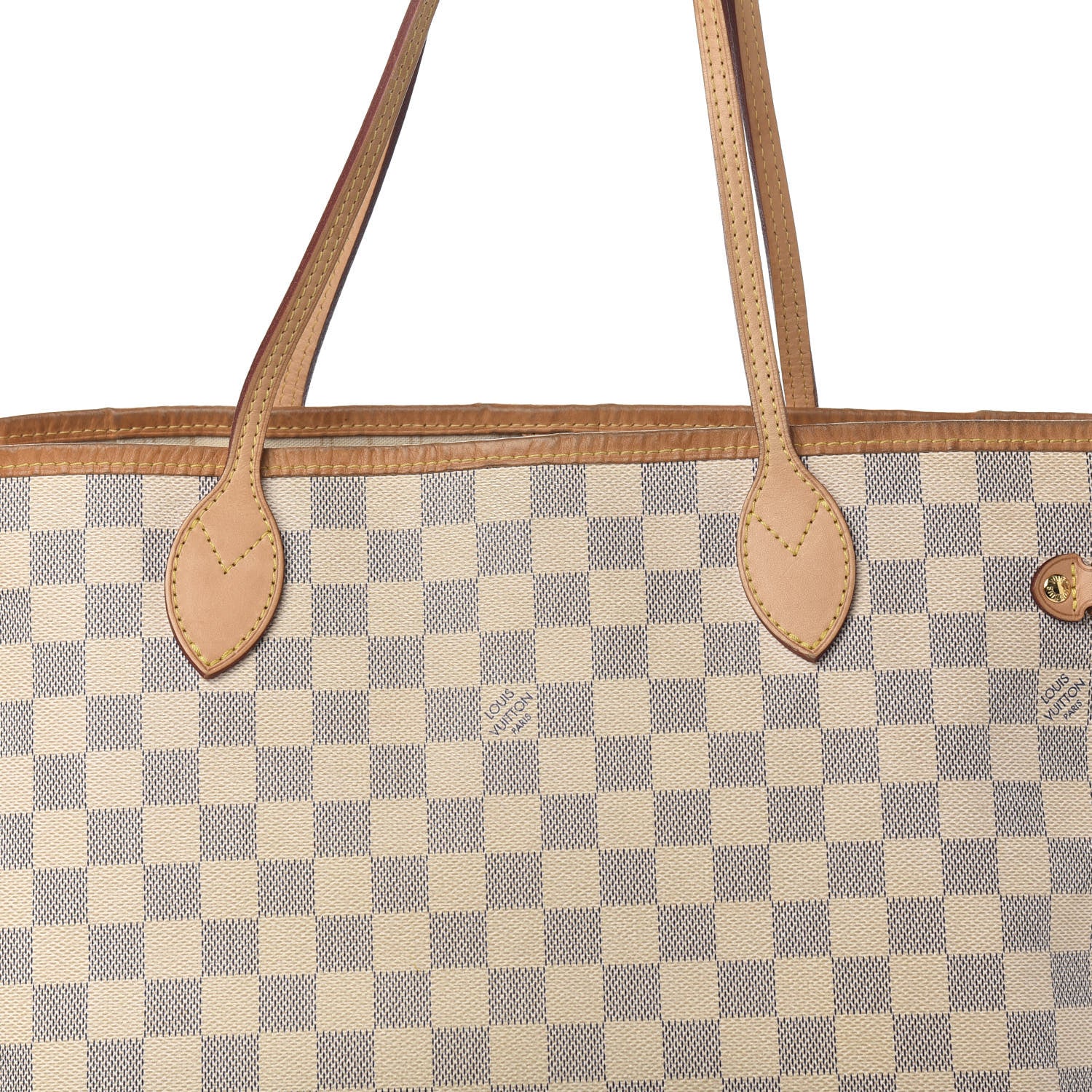 Louis Vuitton Damier Azur Neverfull MM 18 of 19