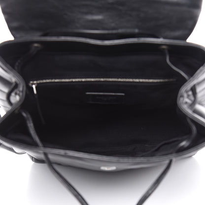 Saint Laurent Calfskin Y Quilted Monogram Medium Loulou Backpack Black 5 of 18