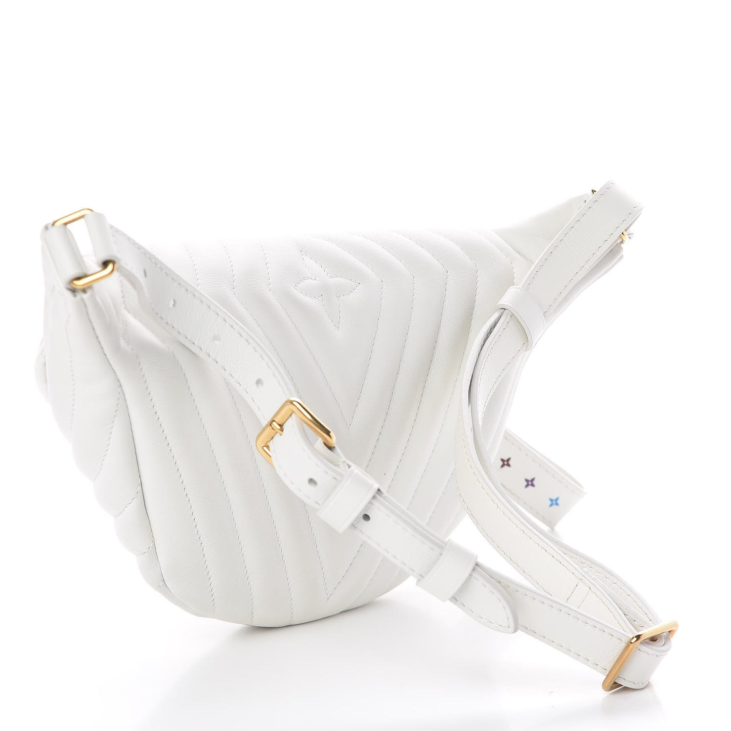 Calfskin New Wave Bumbag Snow