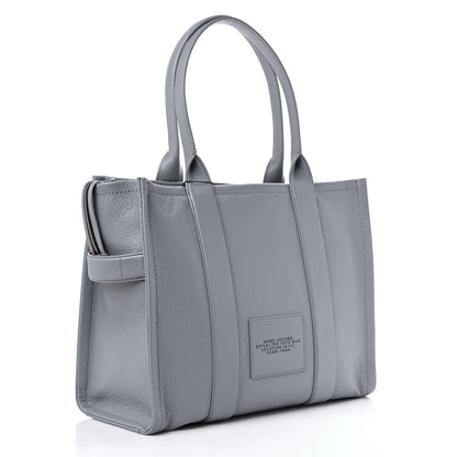 Marc Jacobs Grained Calfskin The Tote Bag Wolf Grey 3 of 10