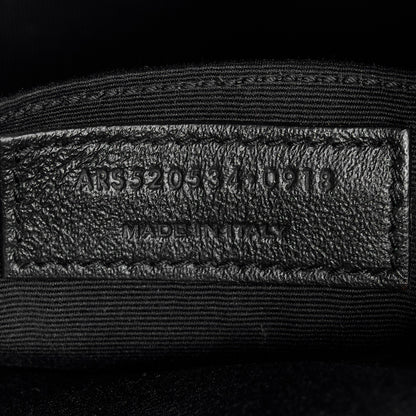 Saint Laurent Calfskin Matelasse Monogram Lou Camera Bag Light Musk 7 of 10