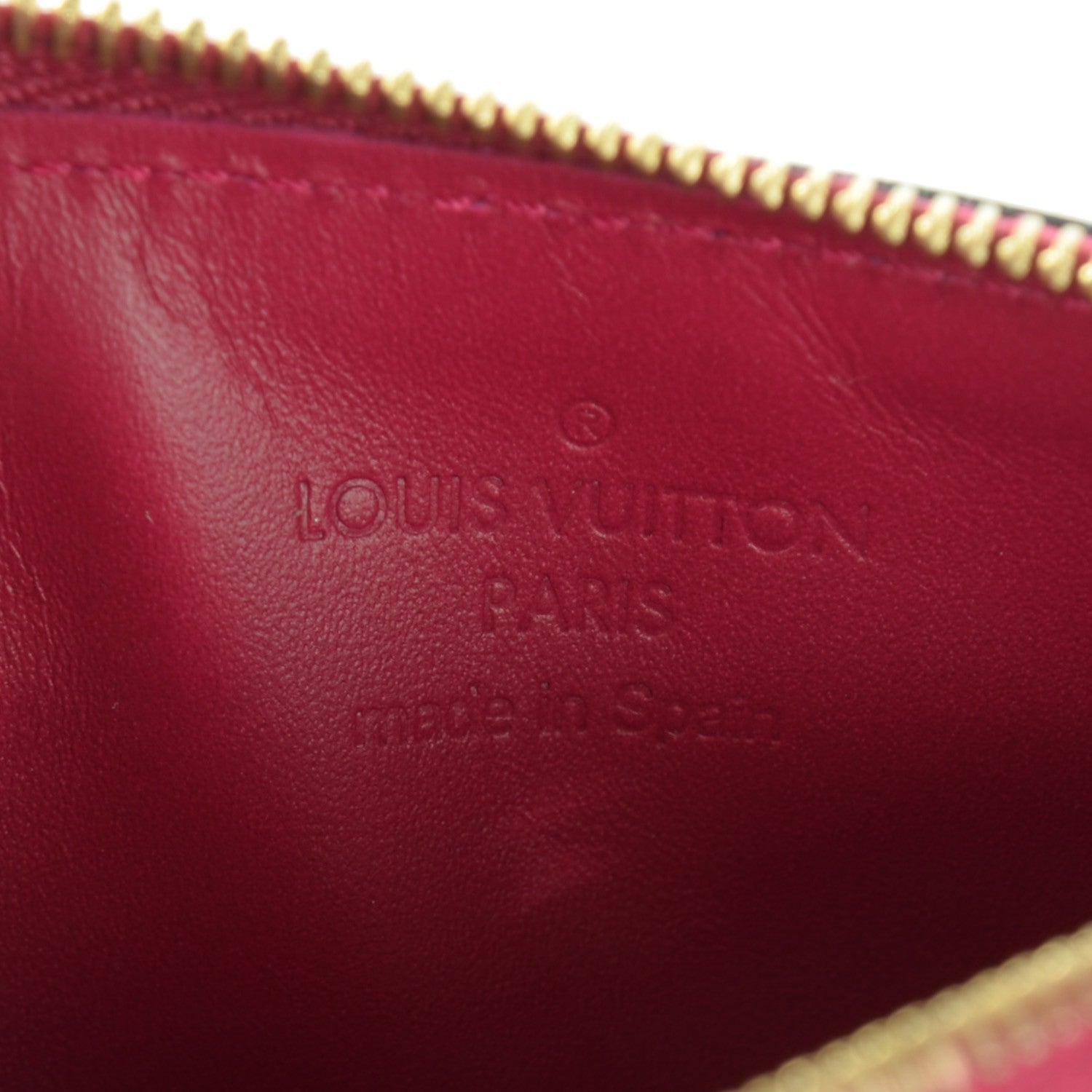 Louis Vuitton Vernis Key Pouch Rose Indien 5 of 7