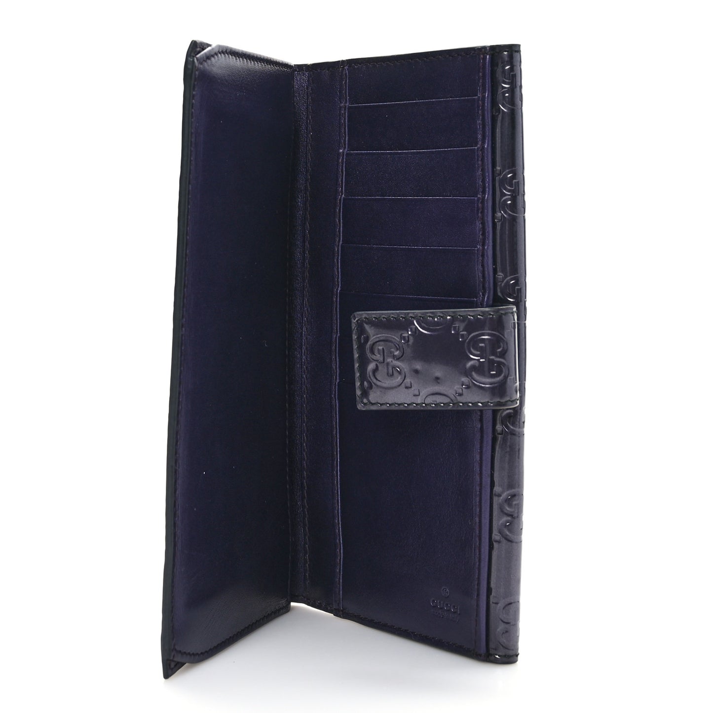 Shine Guccissima Emily Continental Wallet Melanzana