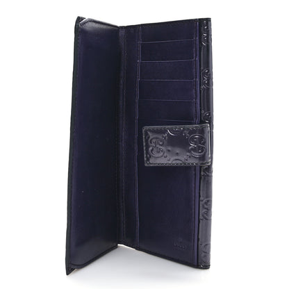 Gucci Shine Guccissima Emily Continental Wallet Melanzana 5 of 7