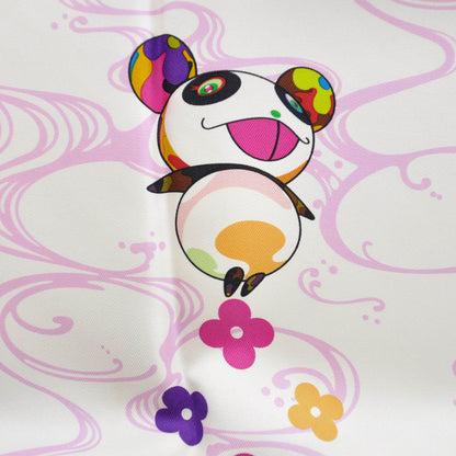 Louis Vuitton Silk Murakami Multicolor Boyfriend Wave Scarf 6 of 8