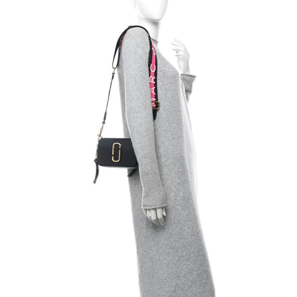 Marc Jacobs Saffiano Snapshot Camera Bag Black Grey 2 of 9