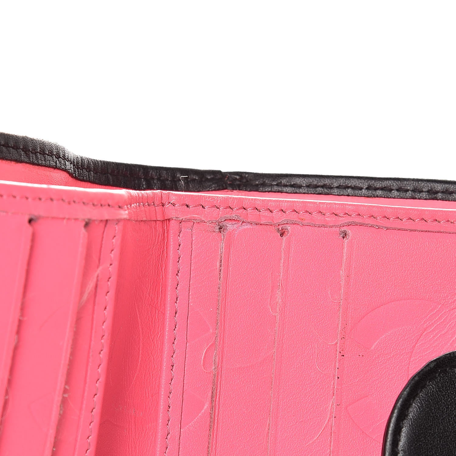 Chanel Calfskin Quilted Cambon Bi-Fold Wallet Black 9 of 19