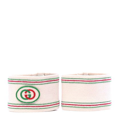 Gucci Cotton Elastic Interlocking G Wrist Set L Multicolor 1 of 5