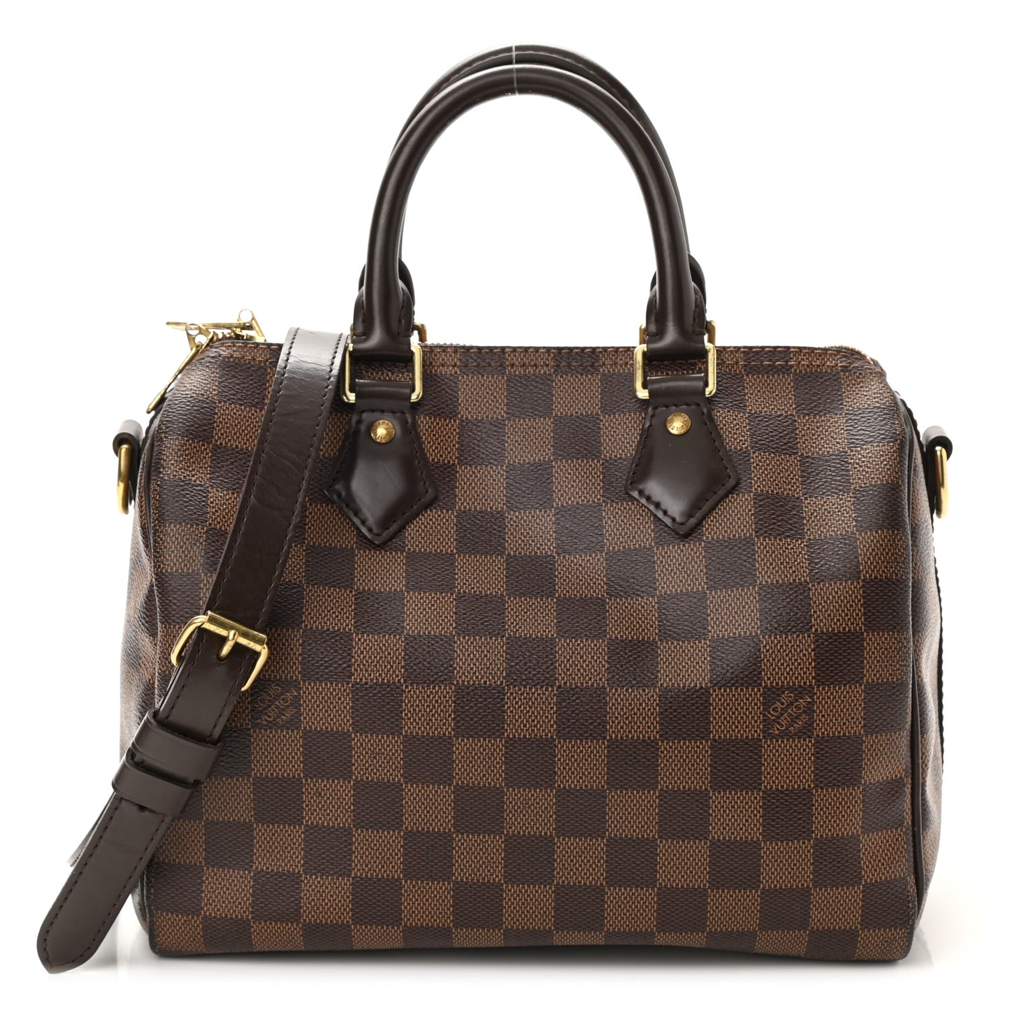 Damier Ebene Speedy Bandouliere 25