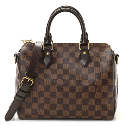 Louis Vuitton Damier Ebene Speedy Bandouliere 25 1 of 9