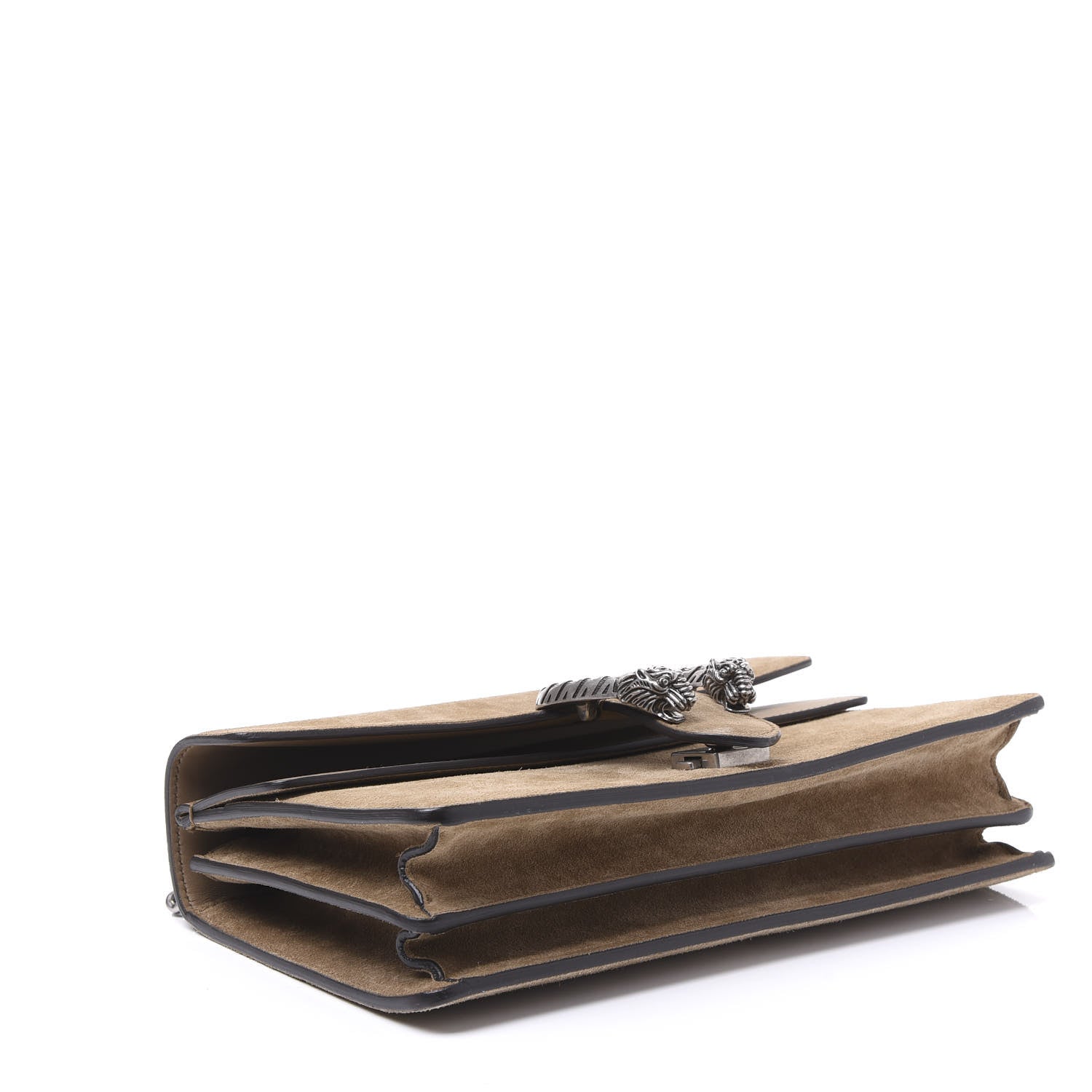 Gucci Suede Small Dionysus Shoulder Bag Taupe 3 of 8