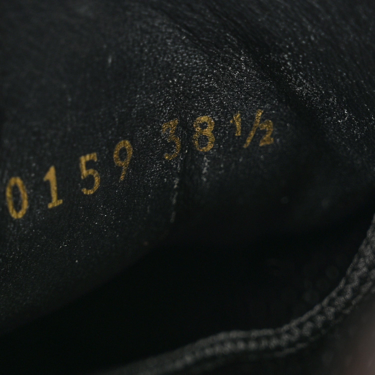 Louis Vuitton Suede Monogram Run Away Sneakers 38.5 Black 8 of 8