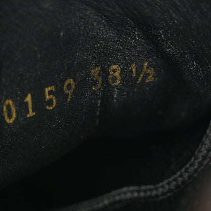 Louis Vuitton Suede Monogram Run Away Sneakers 38.5 Black 8 of 8