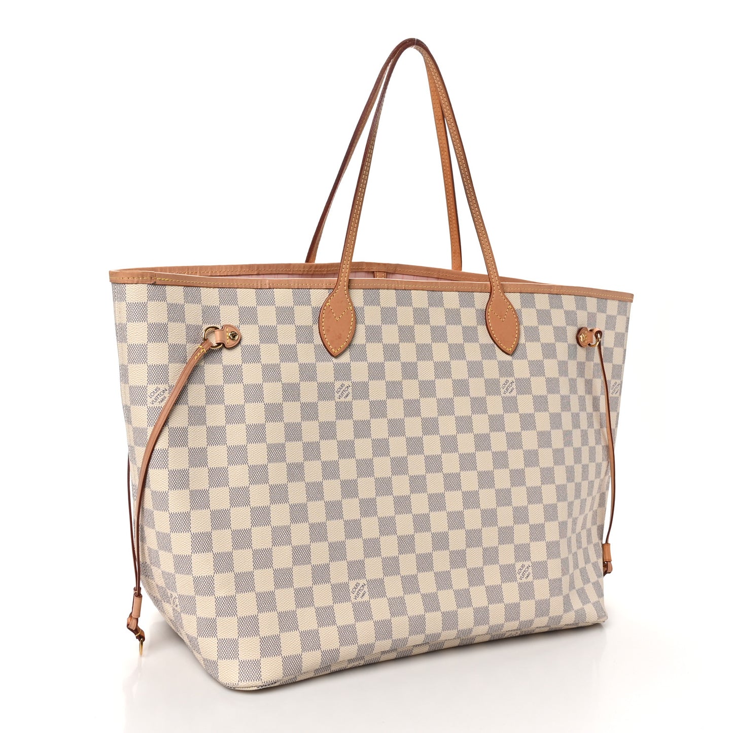 Damier Azur Neo Neverfull GM Rose Ballerine