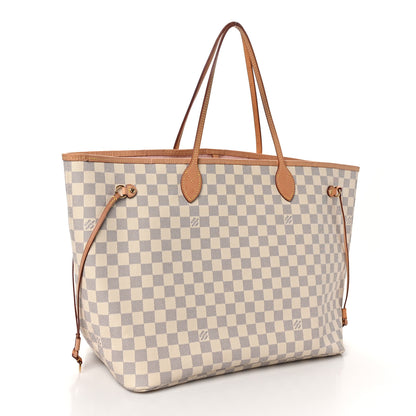 Louis Vuitton Damier Azur Neo Neverfull GM Rose Ballerine 3 of 10