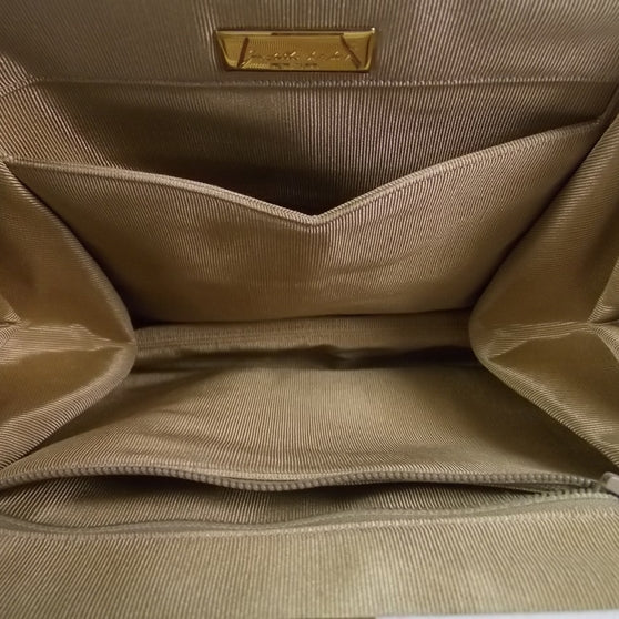 Judith Leiber Ostrich Evening Bag White 8 of 8