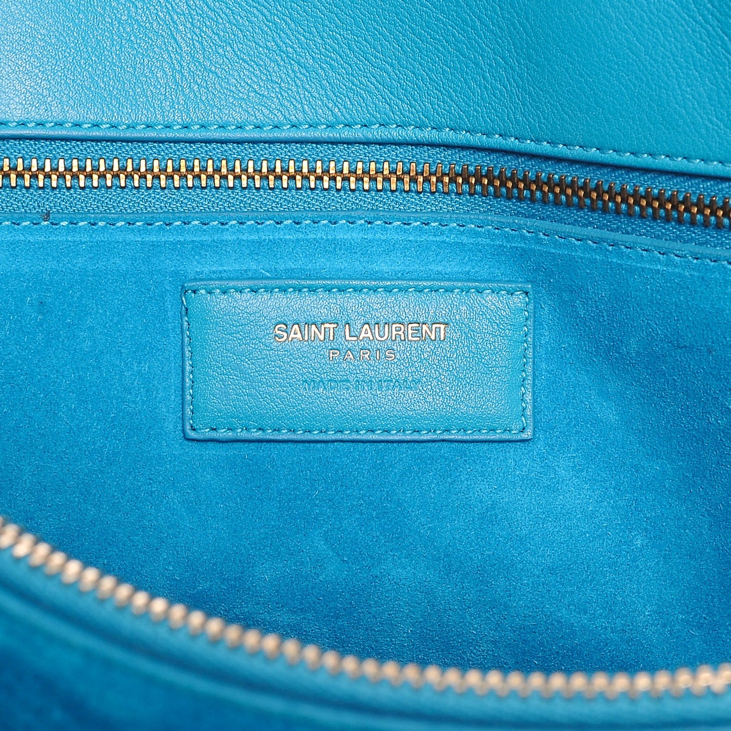 Calfskin Small Sac De Jour Turquoise
