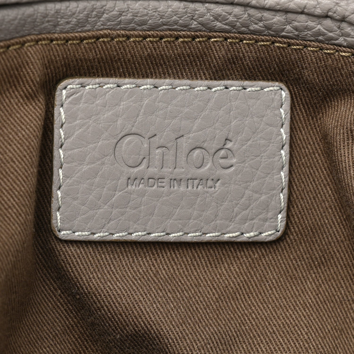 Chloe Calfskin Large Marcie Satchel Cashmere Grey 6 of 16