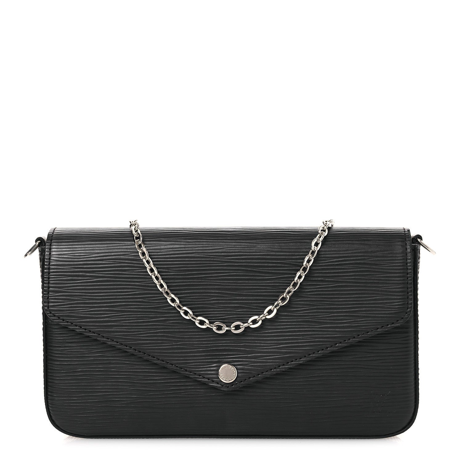 Louis Vuitton Epi Pochette Felicie Black 1 of 12