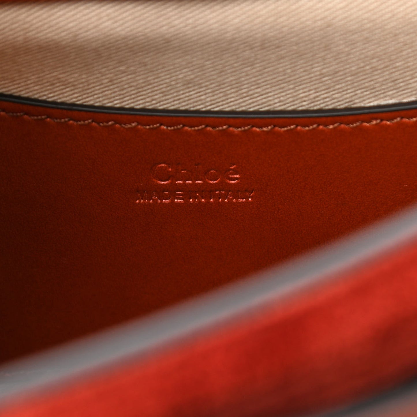 Calfskin Small Tess Bag Sepia Brown