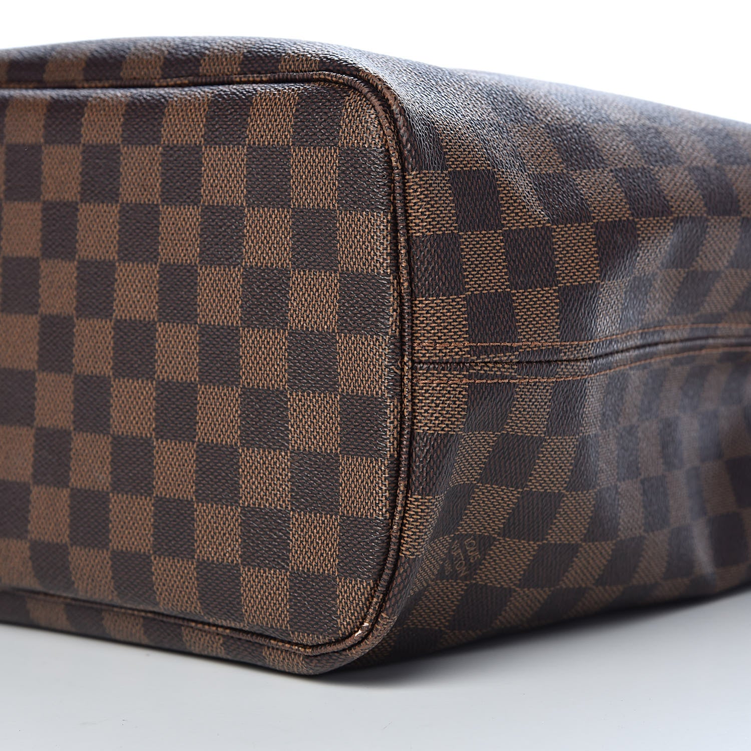 Louis Vuitton Damier Ebene Neo Neverfull MM Rose Ballerine 12 of 13