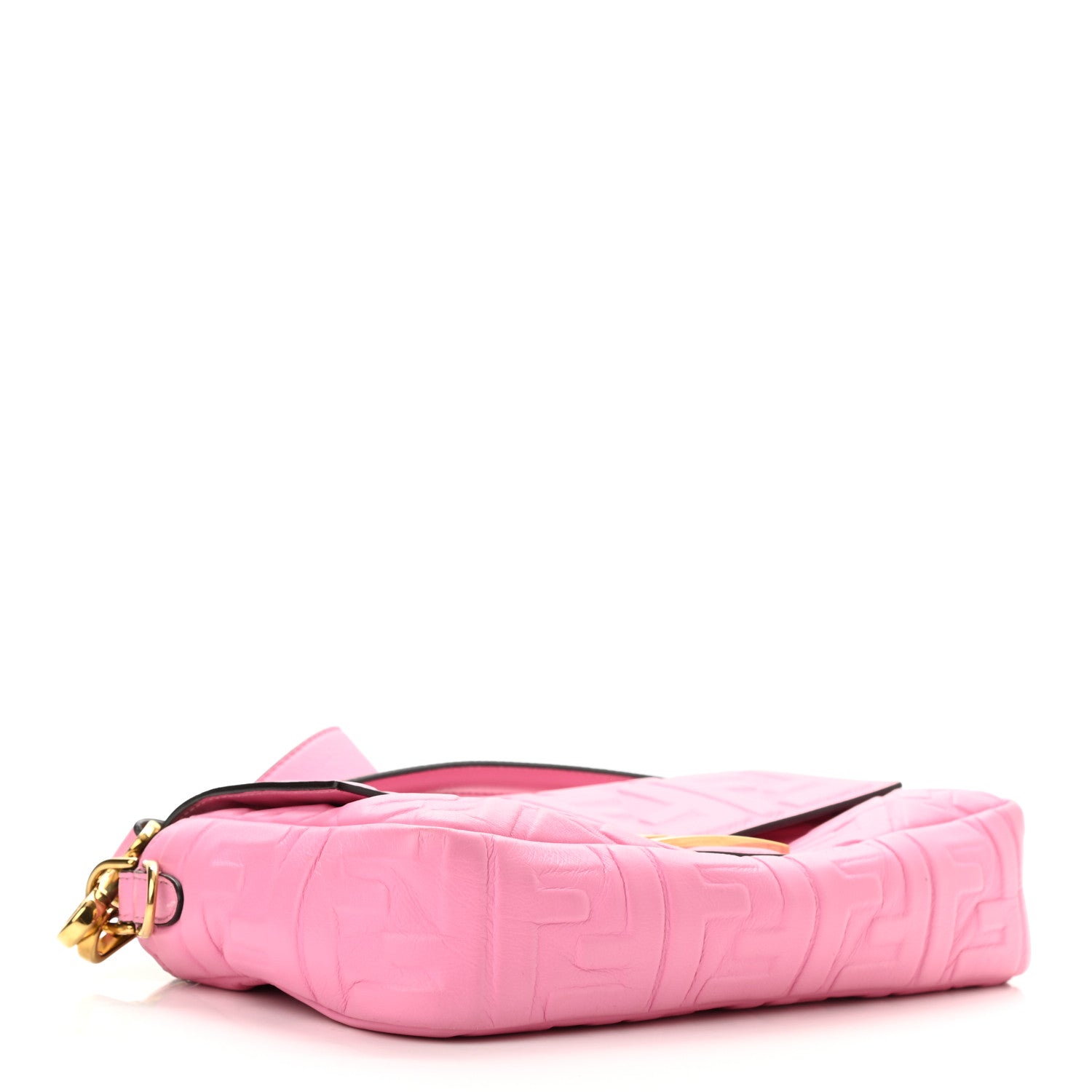 Fendi Nappa FF 1974 Embossed Baguette Lollypop 4 of 10