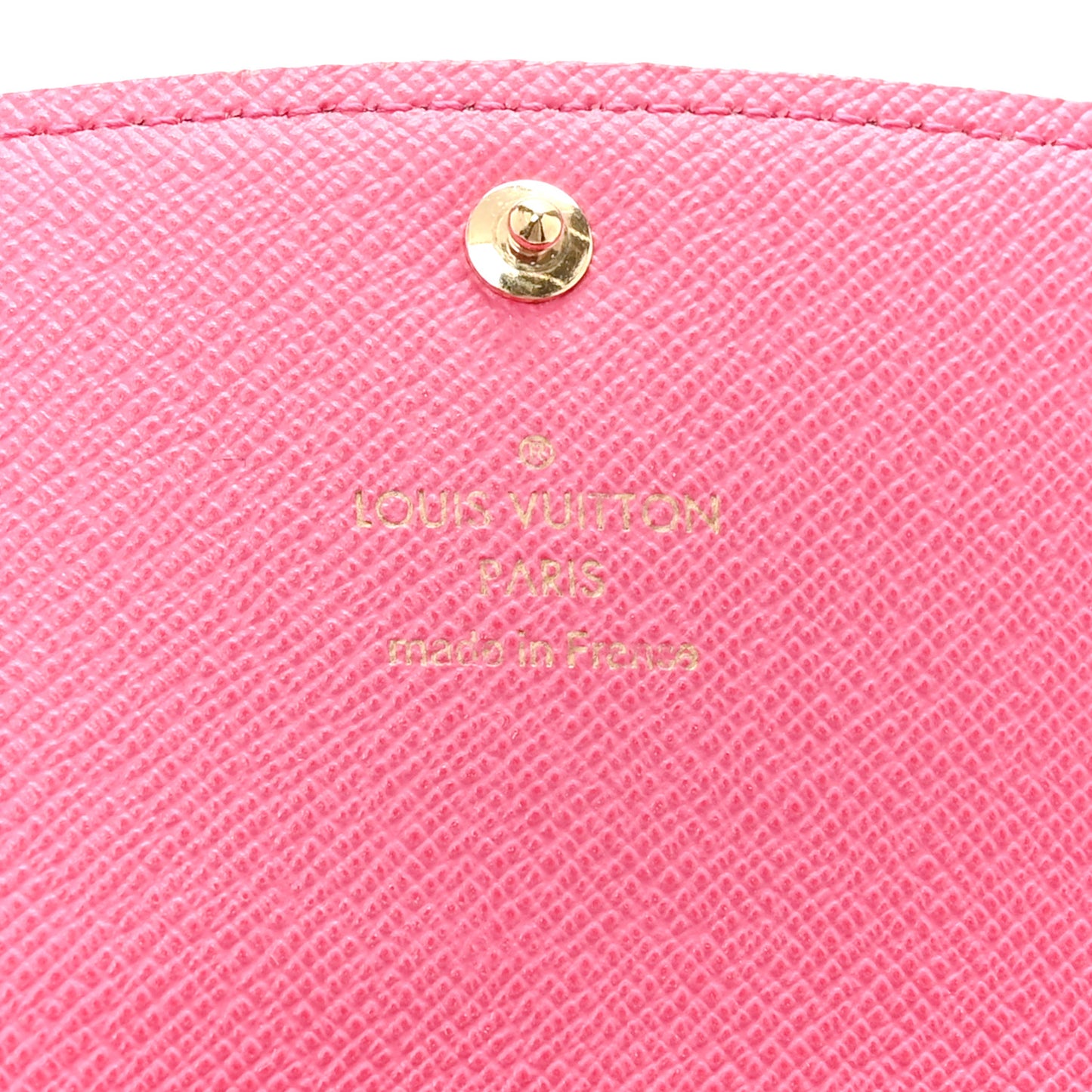 Monogram Bloom Flower Emilie Wallet Fuchsia