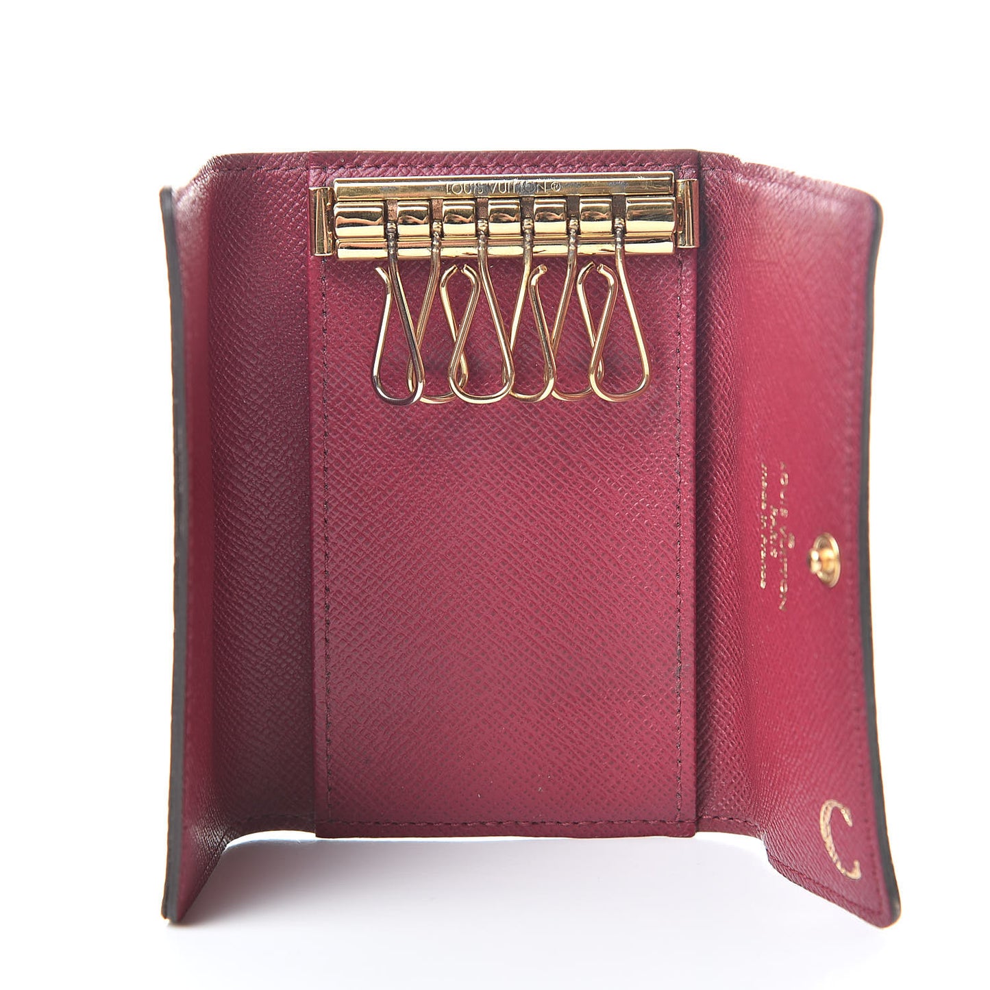 Monogram 6 Key Multicles Holder Fuchsia