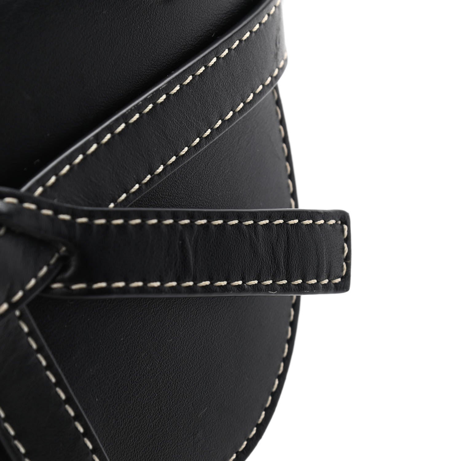 Loewe Calfskin Mini Gate Belt Bag Black 11 of 12