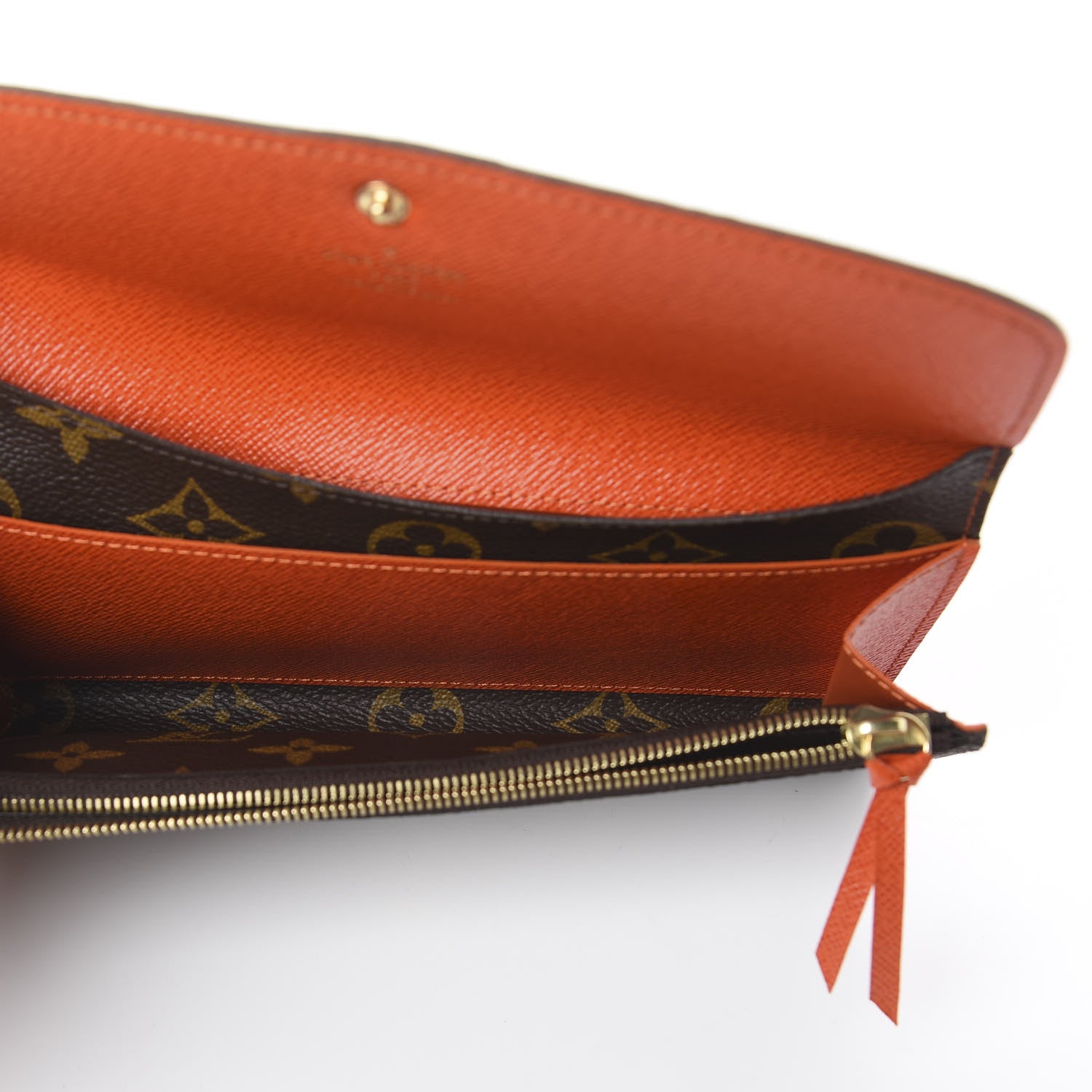 Louis Vuitton Monogram Emilie Wallet Piment 4 of 5