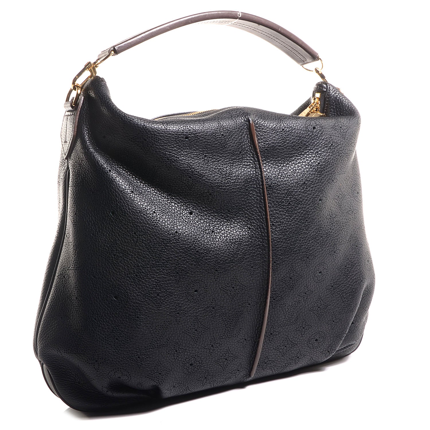 Louis Vuitton Mahina Selene MM Black 4 of 8