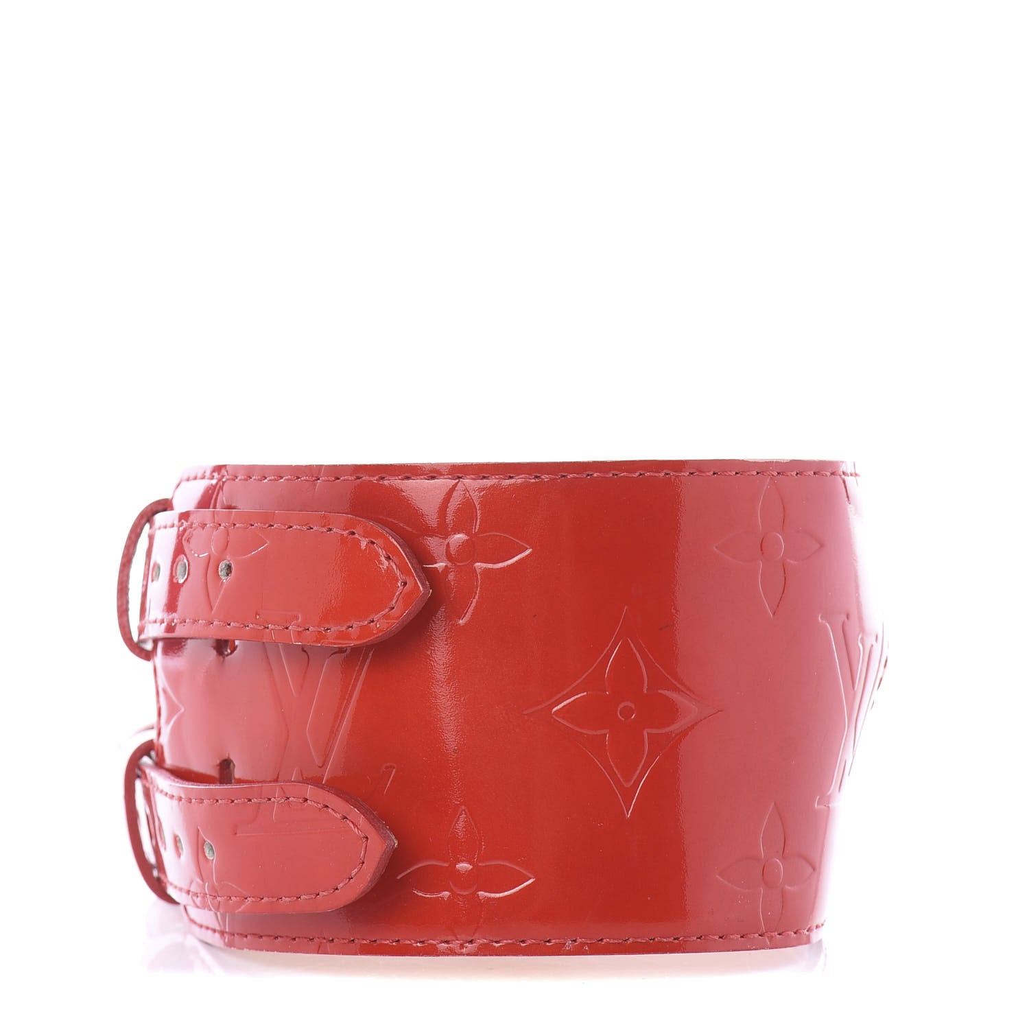 Louis Vuitton Vernis Charlton Bracelet Rouge 1 of 4