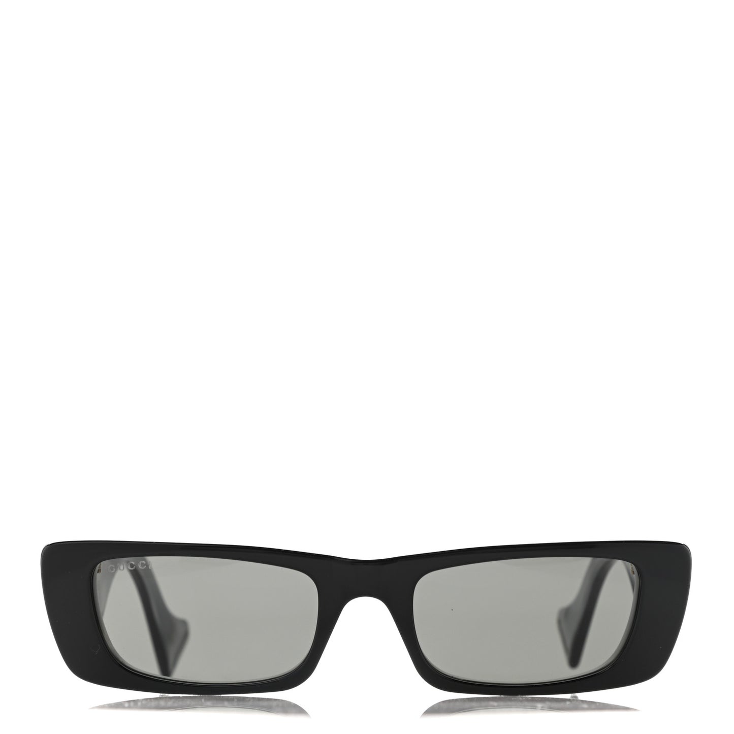 Acetate Rectangular Sunglasses GG0516S Black