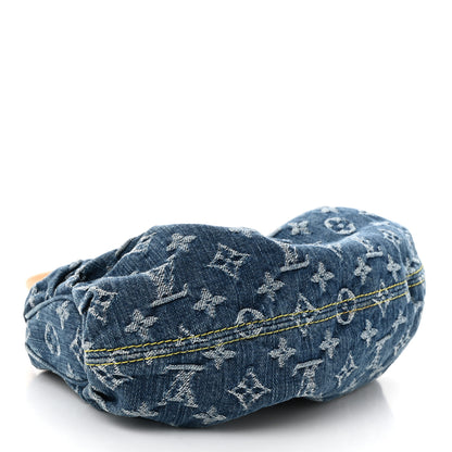 Louis Vuitton Monogram Denim Pleaty Blue 4 of 9