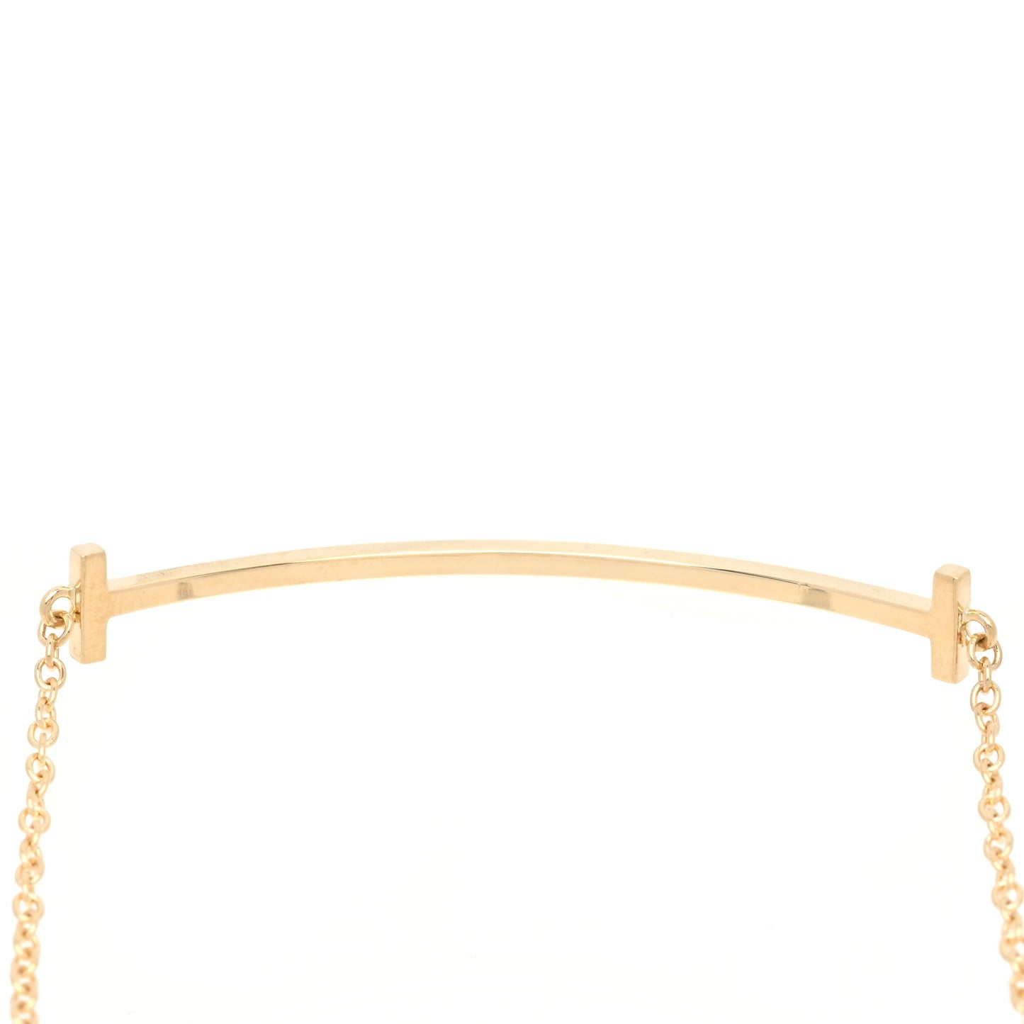 18K Yellow Gold T Smile Bracelet