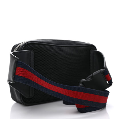Gucci Soft GG Supreme Monogram Web Belt Bag Black Grey 3 of 9