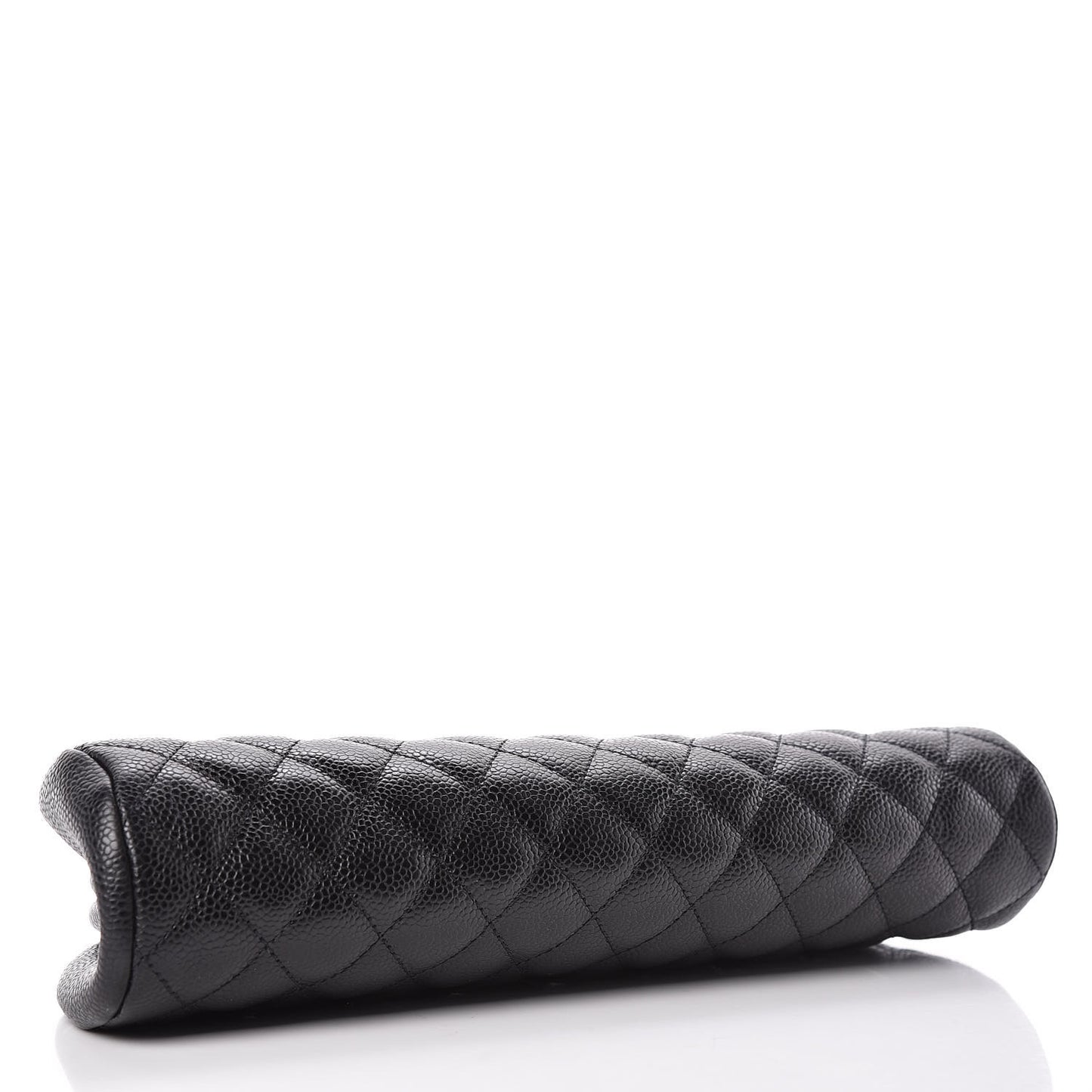 Caviar Quilted Timeless Clutch Black