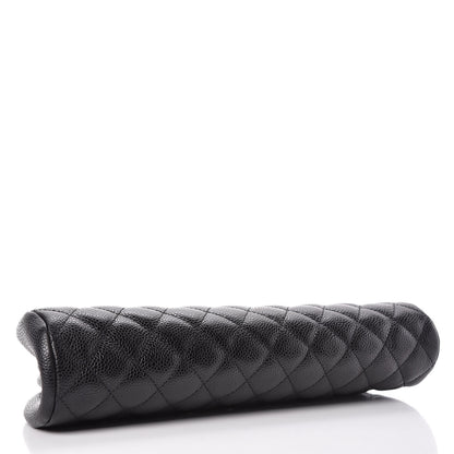 Chanel Caviar Quilted Timeless Clutch Black 4 of 9