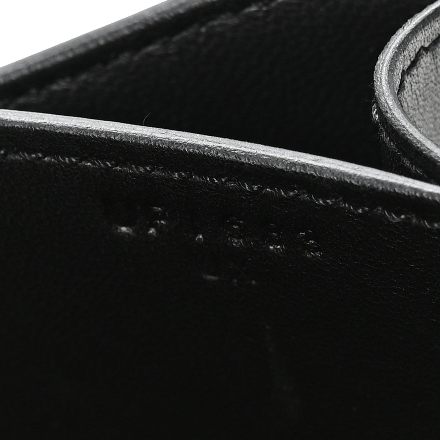 Hermes Tadelakt Lizard Marquette Constance 18 Black Ombre 7 of 11