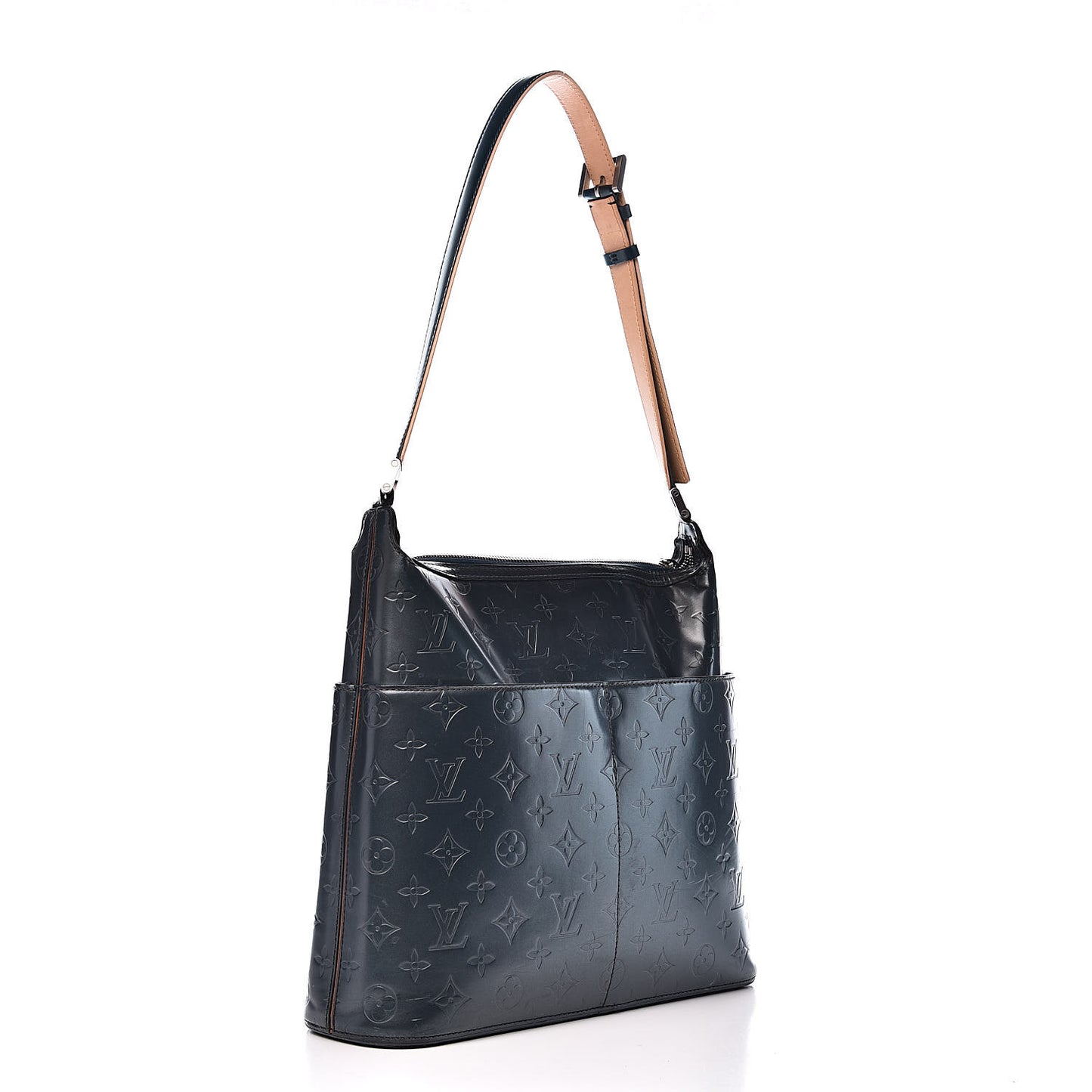 Mat Monogram Sutter Tote Blue