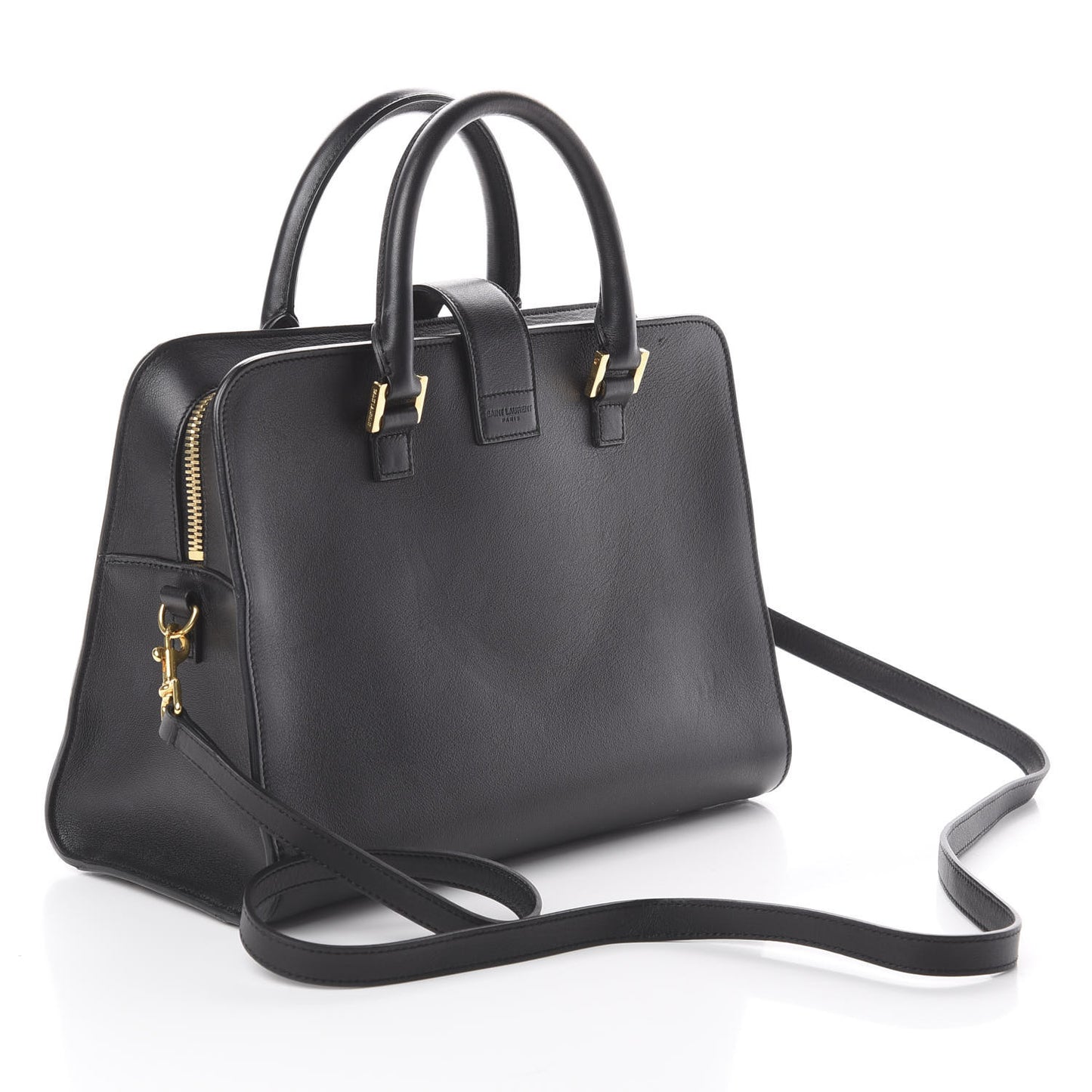 Smooth Calfskin Small Monogram Cabas Black