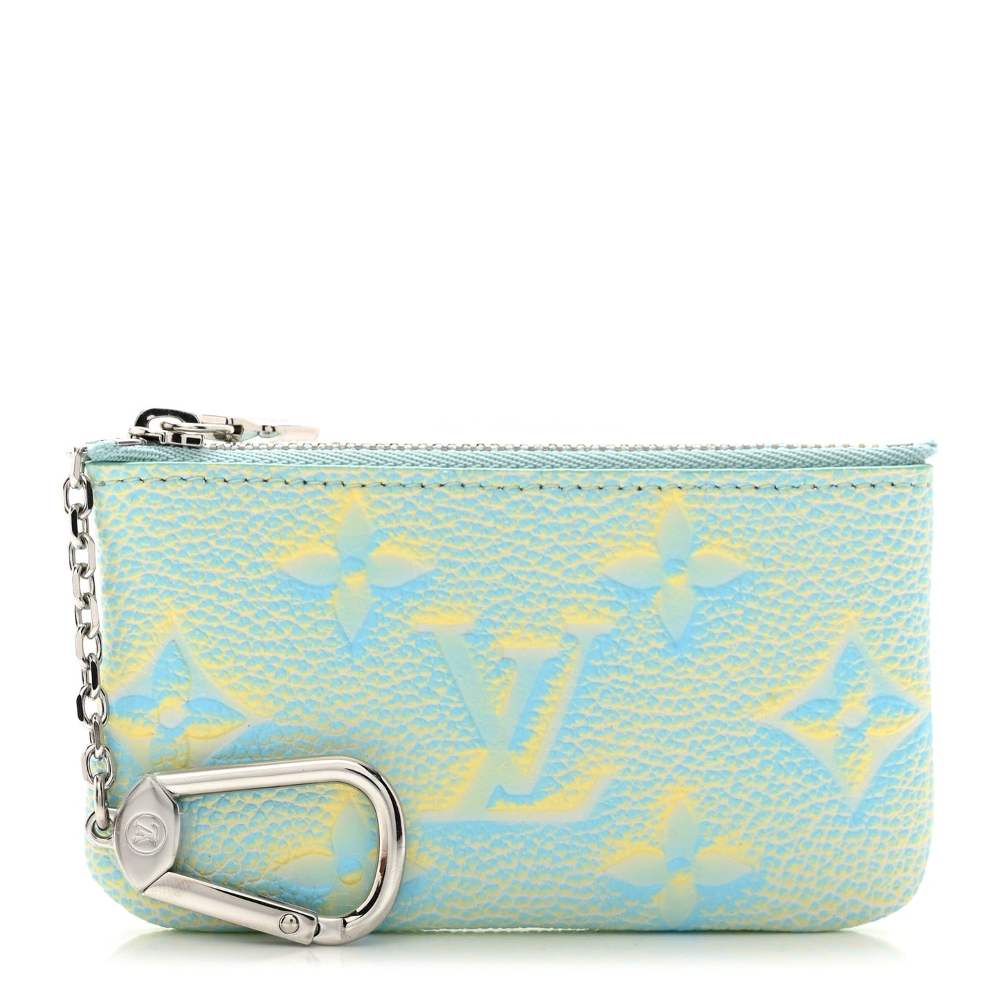 Empreinte Monogram Summer Stardust Key Pouch Water Green