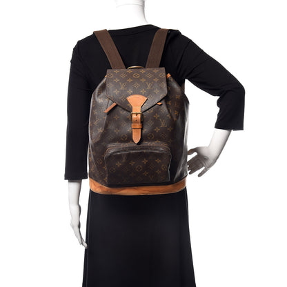 Louis Vuitton Monogram Montsouris GM Backpack 2 of 16