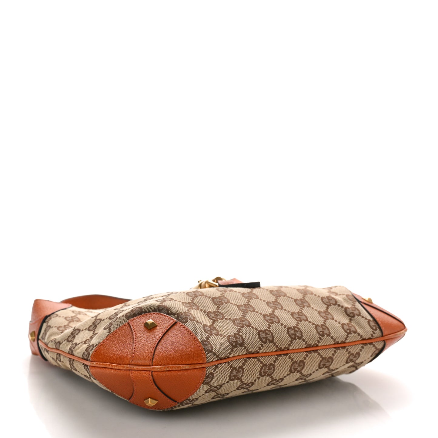 Monogram Piston Lock Jackie O Hobo Tan