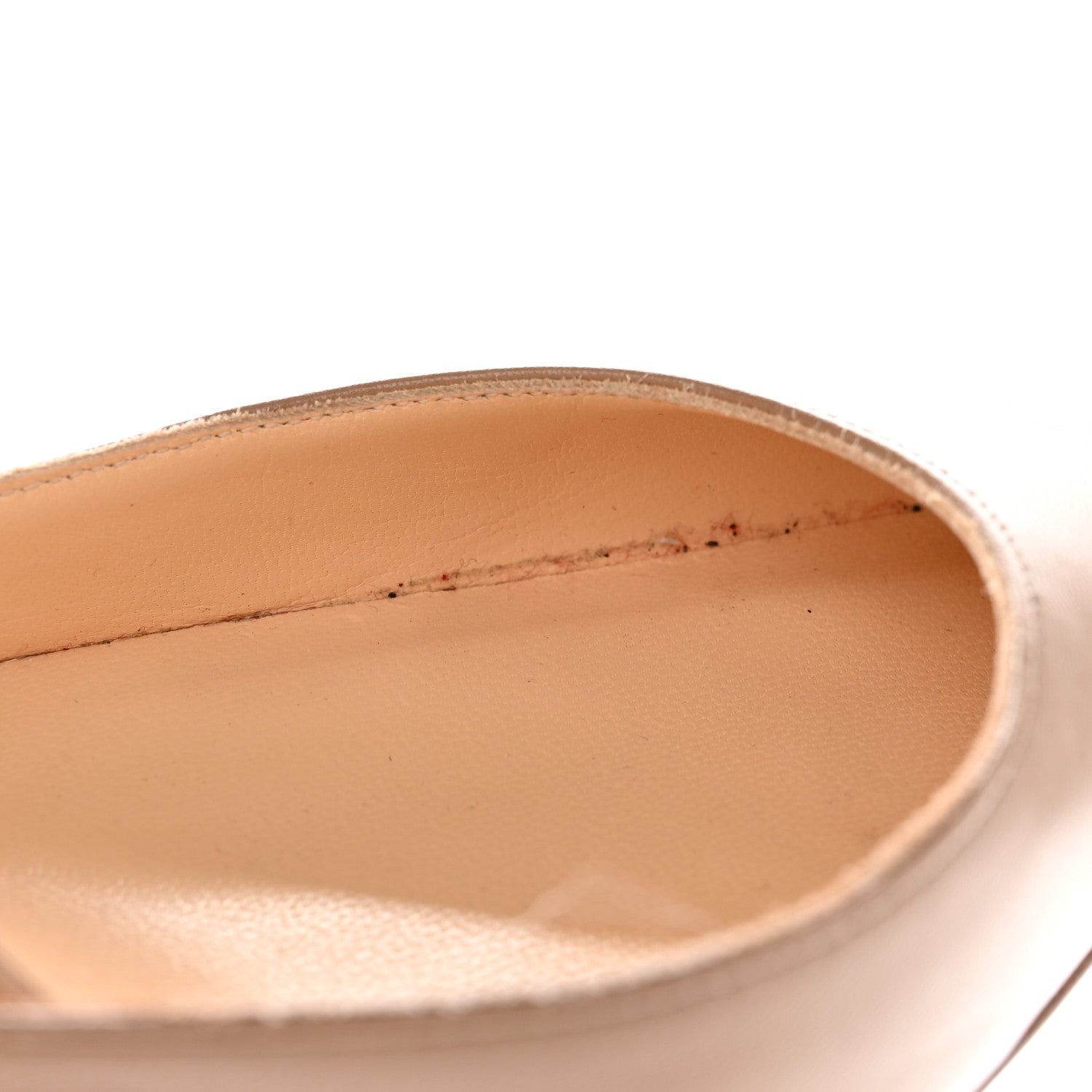 Christian Louboutin Nappa Iriza 100 Pumps 37.5 Nude 9 of 14