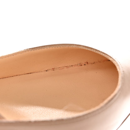 Christian Louboutin Nappa Iriza 100 Pumps 37.5 Nude 9 of 14