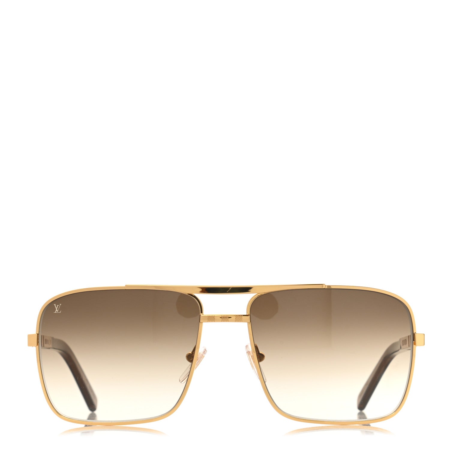 Louis Vuitton Attitude Sunglasses Z0259U Gold 2 of 10