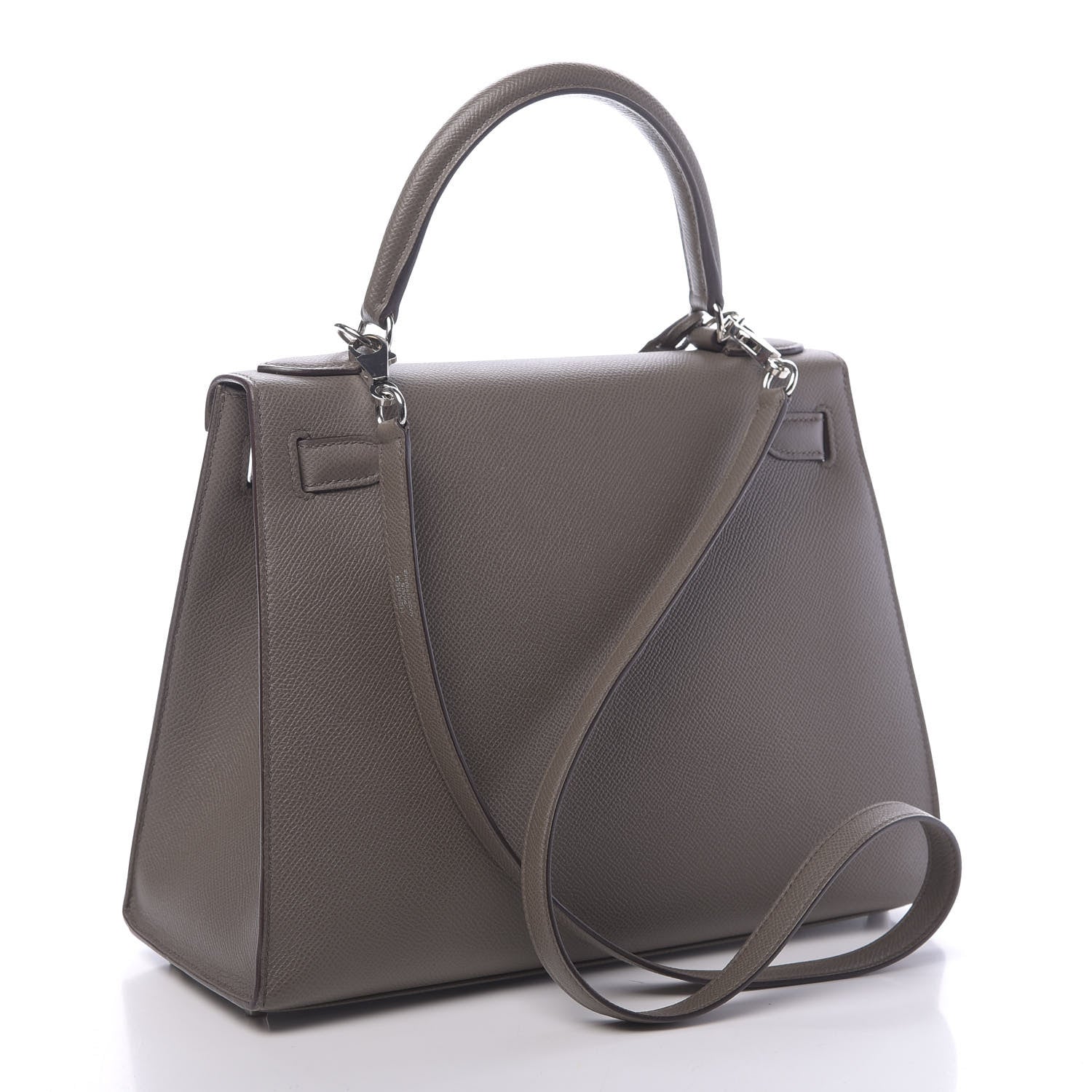 Hermes Epsom Kelly Sellier 28 Etain 4 of 11