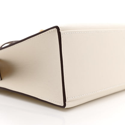 Hermes Swift Horseshoe Kelly Pochette Clutch Nata Gold 27 of 32