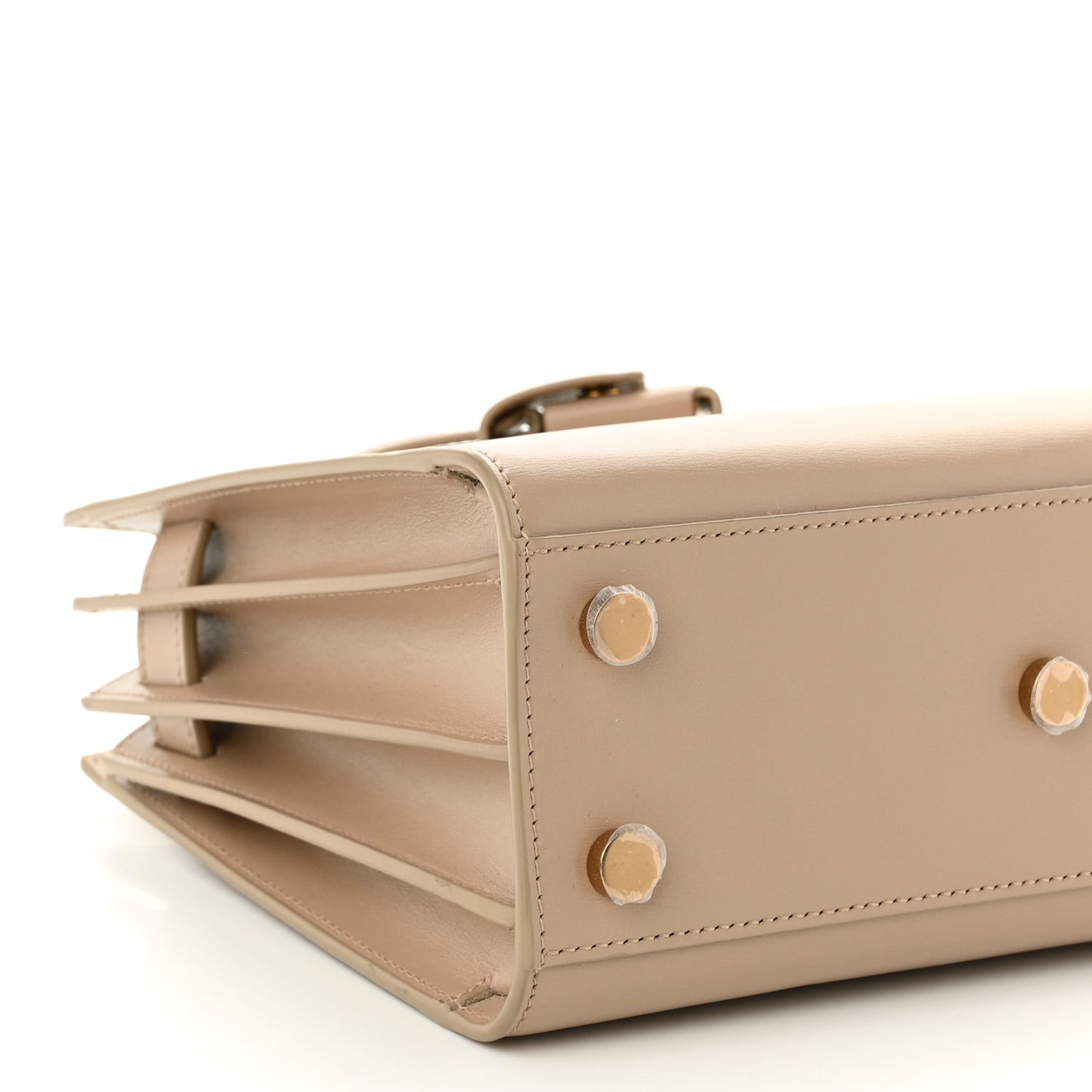 Smooth Calfskin Nano Sac de Jour Dark Beige